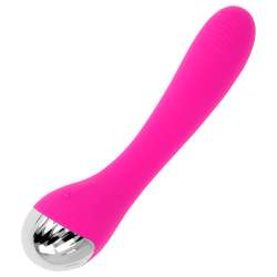 OHMAMA VIBRADOR FLEXIBLE ESTIMULACION PUNTO G 19 CM