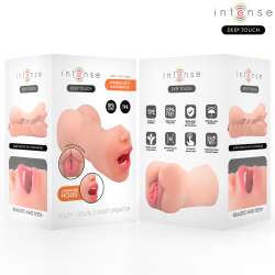 INTENSE DEEP TOUCH RILEY MASTURBADOR DOBLE BOCA VAGINA