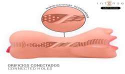 INTENSE DEEP TOUCH RILEY MASTURBADOR DOBLE BOCA VAGINA