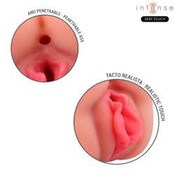 INTENSE DEEP TOUCH RILEY MASTURBADOR DOBLE BOCA VAGINA