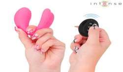 INTENSE JULIA VIBRADOR ESTIMULADOR DE PINZAS CONTROL REMOTO