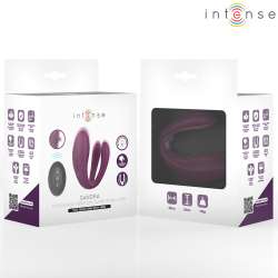 INTENSE SANDRA VIBRADOR ESTIMULADOR DE PINZAS CON GOLPETEO CONTROL REMOTO