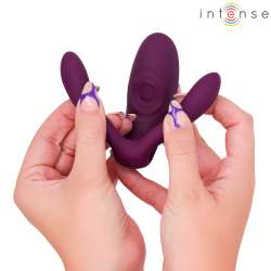 INTENSE SANDRA VIBRADOR ESTIMULADOR DE PINZAS CON GOLPETEO CONTROL REMOTO