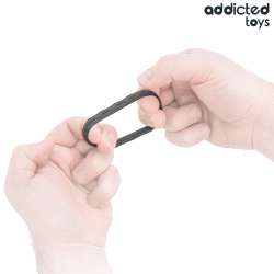 ADDICTED TOYS SET ANILLOS PENE TEXTURIZADOS 4 TAMAaOS