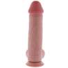 GET REAL PENE REALaSTICO DELUXE CON TESTaCULOS EXTRA GRUESO 31 CM