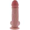 GET REAL PENE REALaSTICO DELUXE CON TESTaCULOS EXTRA GRUESO 23 CM
