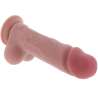 GET REAL PENE REALaSTICO DELUXE CON TESTaCULOS EXTRA GRUESO 23 CM