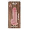 GET REAL PENE REALaSTICO DELUXE CON TESTaCULOS EXTRA GRUESO 23 CM