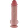 GET REAL PENE REALaSTICO DELUXE CON TESTaCULOS EXTRA GRUESO 28 CM