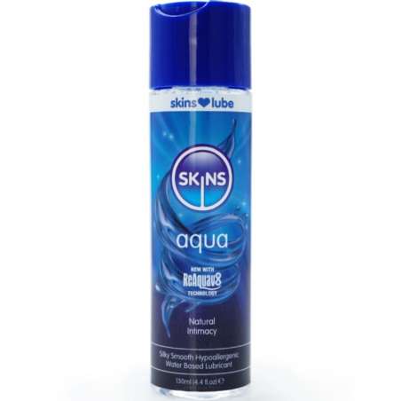SKINS AQUA LUBRICANTE BASE DE AGUA 130 ML