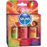 SKINS FRUITY LUBES KIT LUBRICANTES SANDaA FRESA MANGO 3 x 12 ML