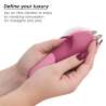 WOMANIZER VIBE VIBRADOR LAY ON SILENCIOSO ROSA OSCURO