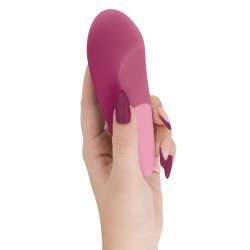 WOMANIZER VIBE VIBRADOR LAY ON SILENCIOSO ROSA OSCURO