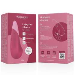 WOMANIZER VIBE VIBRADOR LAY ON SILENCIOSO ROSA OSCURO