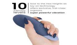 WOMANIZER VIBE VIBRADOR LAY ON SILENCIOSO AZUL OSCURO