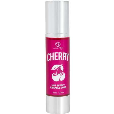 SECRETPLAY LUBRICANTE EFECTO CALOR CEREZA 50 ML