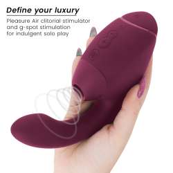 WOMANIZER DUO NEXT ESTIMULADOR VIBRADOR DUAL CLaTORIS PUNTOaG ROSA