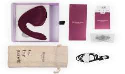 WOMANIZER DUO NEXT ESTIMULADOR VIBRADOR DUAL CLaTORIS PUNTOaG ROSA