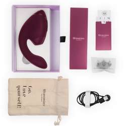 WOMANIZER DUO NEXT ESTIMULADOR VIBRADOR DUAL CLaTORIS PUNTOaG ROSA