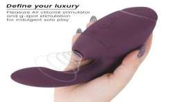 WOMANIZER DUO NEXT ESTIMULADOR VIBRADOR DUAL CLaTORIS PUNTOaG MORADO