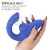 WOMANIZER BLEND ESTIMULADOR VIBRADOR RABBIT AZUL