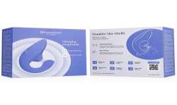 WOMANIZER BLEND ESTIMULADOR VIBRADOR RABBIT AZUL