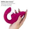 WOMANIZER BLEND ESTIMULADOR VIBRADOR RABBIT FUCSIA