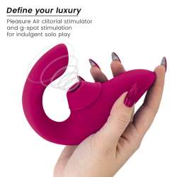 WOMANIZER BLEND ESTIMULADOR VIBRADOR RABBIT FUCSIA