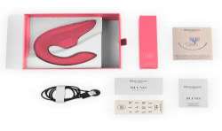 WOMANIZER BLEND ESTIMULADOR VIBRADOR RABBIT ROSA