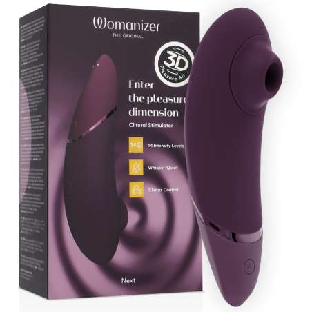WOMANIZER NEXT ESTIMULADOR DE CLITORaS MORADO