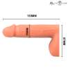 MR INTENSE FLOPPY PACKER PENE REALaSTICO CON TESTaCULOS FLaCIDO TALLA M