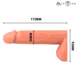 MR INTENSE FLOPPY PACKER PENE REALaSTICO CON TESTaCULOS FLaCIDO TALLA L