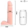 MR INTENSE FLOPPY PACKER PENE REALaSTICO CON TESTaCULOS FLaCIDO TALLA L