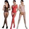 PASSION ECO COLLECTION BODYSTOCKING ECO BS001 ROJO