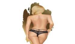PENTHOUSE MERMAID FANTASY TANGA NEGRO L XL