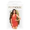 PENTHOUSE EARTH SHAKER MINI VESTIDO ROJO S M