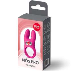 FUN FACTORY NOS PRO ANILLO VIBRADOR PENE MAGENTA