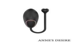 ANNE S DESIRE HUEVO CONTROL REMOTO TECNOLOGiA WATCHME NEGRO