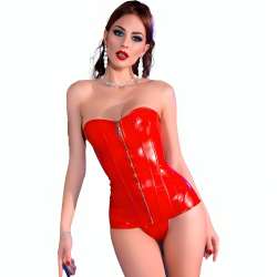 CHILIROSE CR 4491 CORSET ROJO L XL