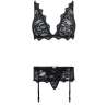 LIVCO CORSETTI FASHION BELITA LC 90231 SUJETADOR PANTY LIGUERO NEGRO L XL