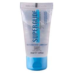 HOT SUPERGLIDE LIQUID PLEASURE LUBRICANTE BASE AGUA 30 ML