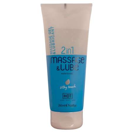 HOT MASSAGE GLIDE GEL 2 EN 1 TACTO SEDOSO 200 ML