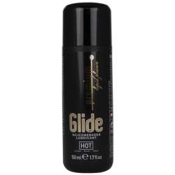 HOT PREMIUM SILICONE GLIDE LUBRICANTE BASE SILICONA 50 ML