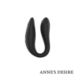 ANNE S DESIRE DUAL PLEASURE TECNOLOGiA WATCHME NEGRO GOLD