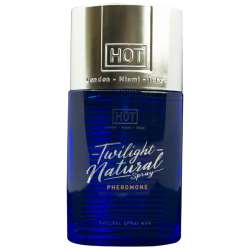 HOT TWILIGHT SPRAY NATURAL CON FEROMONAS HOMBRE 50 ML
