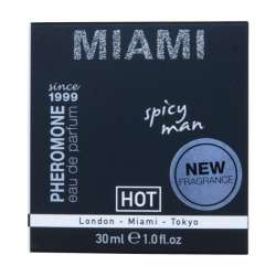 HOT PERFUME CON FEROMONAS MIAMI SPICY HOMBRE 30 ML