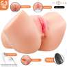 INTENSE DEEP TOUCH NICOLE MASTURBADOR ANO Y VAGINA CON EFECTO SUCCIaN CALOR VIBRACIaN Y VOZ CON CONTROL REMOTO 53 KG