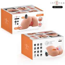 INTENSE DEEP TOUCH JULIA MASTURBADOR ANO Y VAGINA CON EFECTO SUCCIaN CALOR VIBRACIaN Y VOZ CON CONTROL REMOTO 9 KG