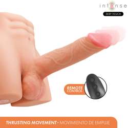 INTENSE DEEP TOUCH RICHIE TORSO CON ANO Y DILDO REALaSTICO CON EMPUJE Y VIBRACIaN CONTROL REMOTO 47 KG