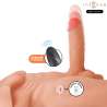 INTENSE DEEP TOUCH MARTY TORSO CON ANO Y DILDO REALaSTICO CON EMPUJE Y VIBRACIaN CONTROL REMOTO 62 KG
